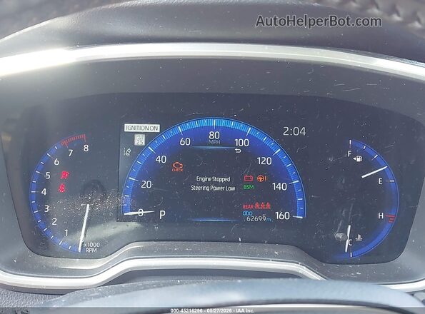 JTDT4MCEXNJ093966 2022 TOYOTA COROLLA Red უკანა სავარძლების ხედი