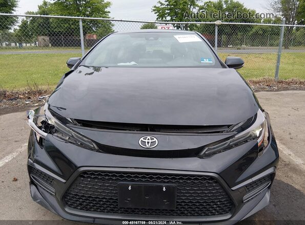 JTDT4RCE0LJ042552 2020 TOYOTA COROLLA Black Սարքավորումների վահանակի տեսք