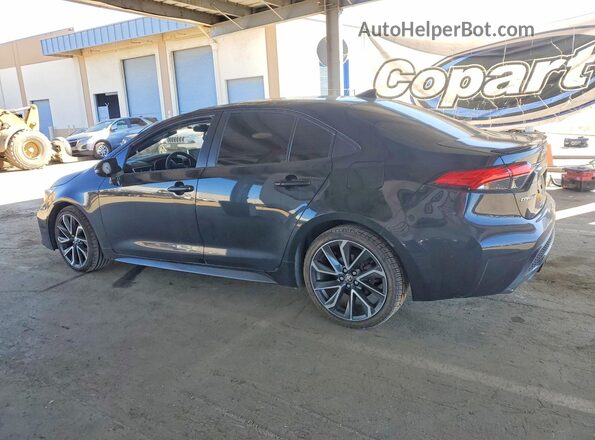 JTDT4RCE4LJ047558 2020 TOYOTA COROLLA Black Tył lewy