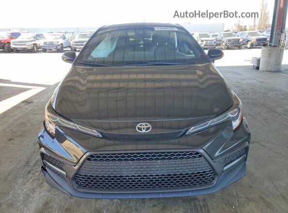 JTDT4RCE4LJ047558 2020 TOYOTA COROLLA Black Widok z przodu