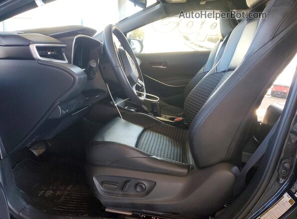 JTDT4RCE4LJ047558 2020 TOYOTA COROLLA Black Widok wnętrza z przodu