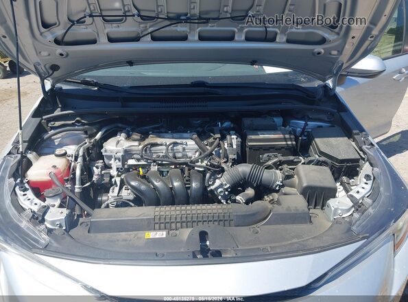 JTDVPMAE2N3007847 2022 TOYOTA COROLLA Серебряный Вид сзади