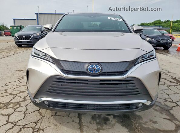 JTEAAAAH1PJ149657 2023 TOYOTA VENZA Silver Widok z przodu