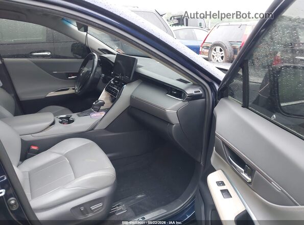 JTEAAAAH2MJ000752 2021 TOYOTA VENZA Blue წინა სალონის ხედი