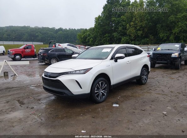 JTEAAAAH2MJ028616 2021 TOYOTA VENZA White Front left