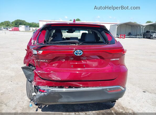 JTEAAAAH2RJ158791 2024 TOYOTA VENZA Red 