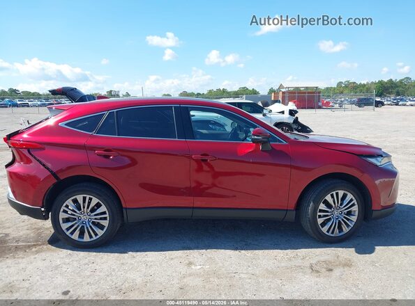 JTEAAAAH2RJ158791 2024 TOYOTA VENZA Red Вид задньої частини салону
