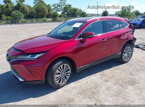JTEAAAAH2RJ158791 2024 TOYOTA VENZA Red Передня ліва чверть