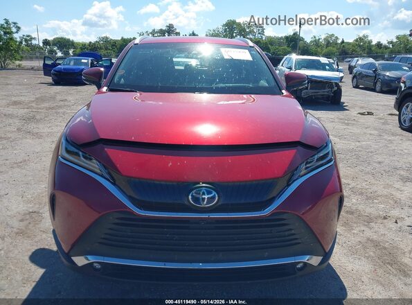 JTEAAAAH2RJ158791 2024 TOYOTA VENZA Red Вид щитка приладів