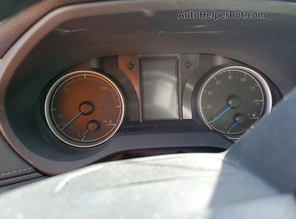 JTEAAAAH3MJ042637 2021 TOYOTA VENZA Бордовый Вид щитка приборов