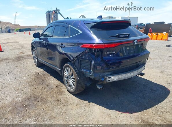JTEAAAAH4MJ010747 2021 TOYOTA VENZA Blue Rear left