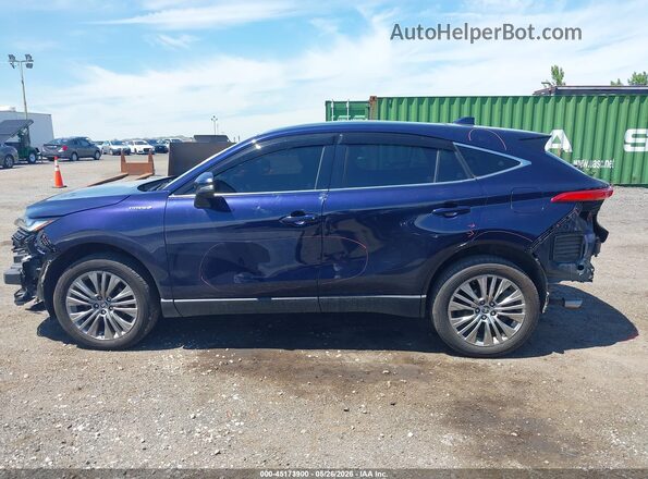 JTEAAAAH4MJ010747 2021 TOYOTA VENZA Blue 360 interior view