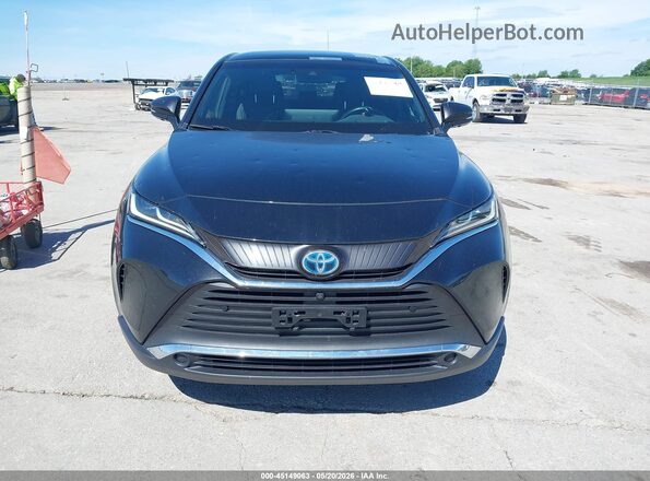 JTEAAAAH4MJ011672 2021 TOYOTA VENZA Black Widok zestawu wskaźników