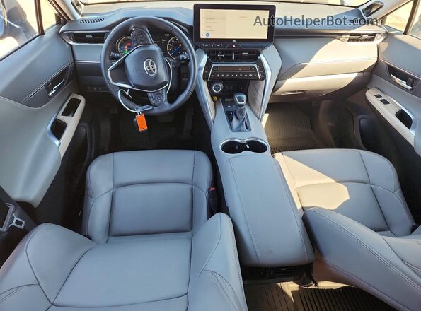 JTEAAAAH4RJ175964 2024 TOYOTA VENZA Teal წინა პანელის ხედი