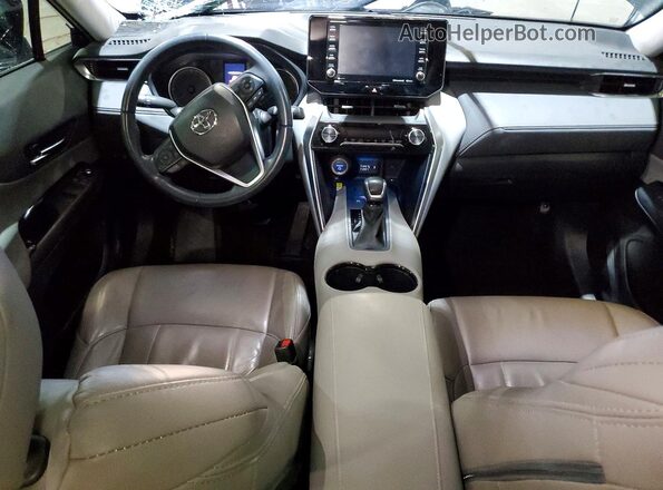 JTEAAAAH5NJ095938 2022 TOYOTA VENZA Blue წინა პანელის ხედი