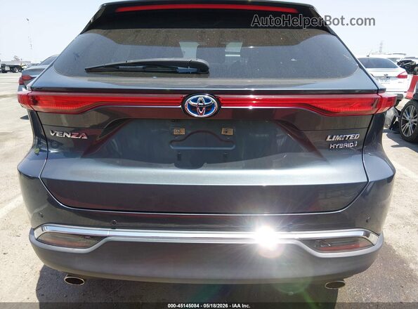 JTEAAAAH6MJ044804 2021 TOYOTA VENZA Gray 