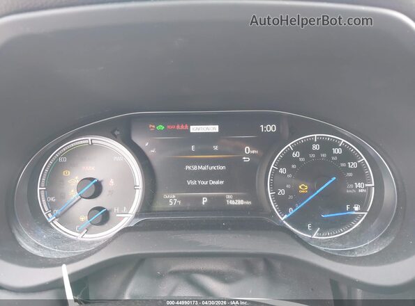 JTEAAAAH7MJ080596 2021 TOYOTA LIMITED Black Widok tylnych siedzeń