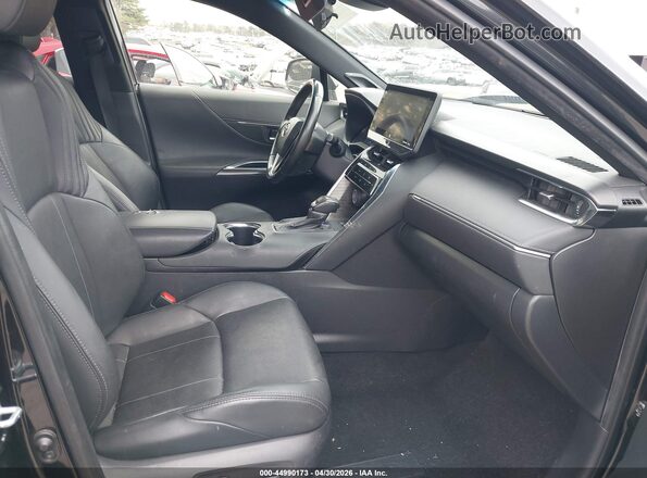 JTEAAAAH7MJ080596 2021 TOYOTA LIMITED Black Widok wnętrza z przodu