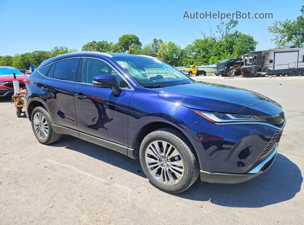 JTEAAAAH7NJ103263 2022 TOYOTA VENZA Синий 