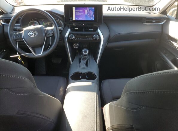 JTEAAAAH7PJ124584 2023 TOYOTA VENZA White Вид панелі приладів