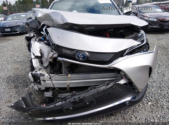 JTEAAAAH8RJ183467 2024 TOYOTA VENZA Silver Вид спереду
