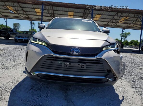 JTEAAAAH9MJ046045 2021 TOYOTA VENZA Серебряный Вид спереди