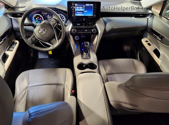 JTEAAAAH9MJ066828 2021 TOYOTA VENZA Синий Вид панели приборов