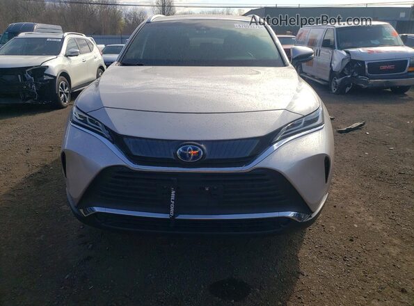 JTEAAAAH9MJ073407 2021 TOYOTA VENZA Silver Widok z przodu