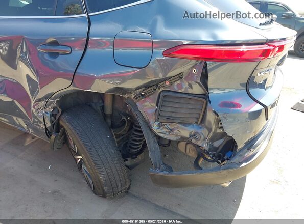 JTEAAAAH9NJ093397 2022 TOYOTA VENZA Gray Դիմացի տեսք