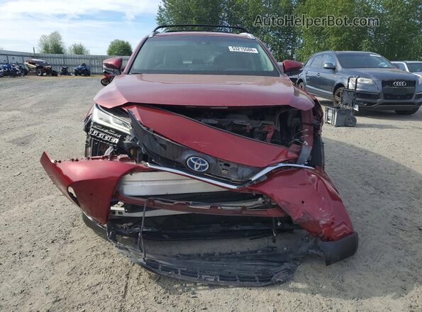 JTEAAAAH9NJ102499 2022 TOYOTA VENZA Red წინა ხედი