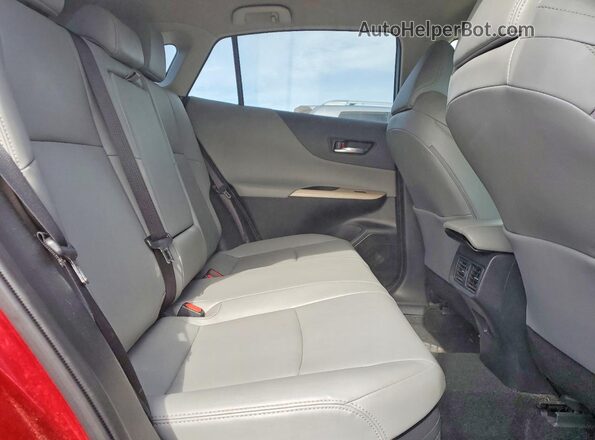 JTEAAAAH9NJ102499 2022 TOYOTA VENZA Red უკანა სალონის ხედი