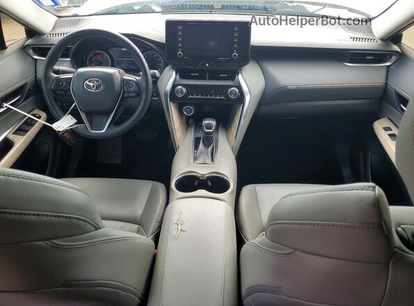 JTEAAAAHXMJ003771 2021 TOYOTA VENZA White Widok deski rozdzielczej
