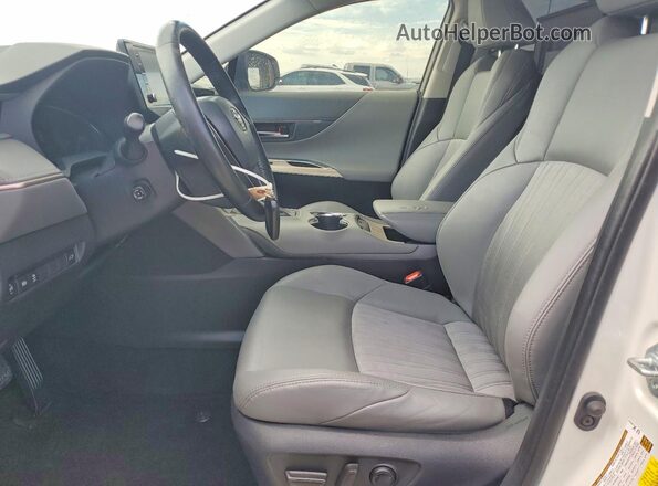 JTEAAAAHXMJ003771 2021 TOYOTA VENZA White Widok wnętrza z przodu