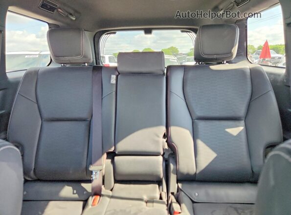 JTEABFAJ5S5011957 2025 TOYOTA LAND Black Widok tylnych siedzeń