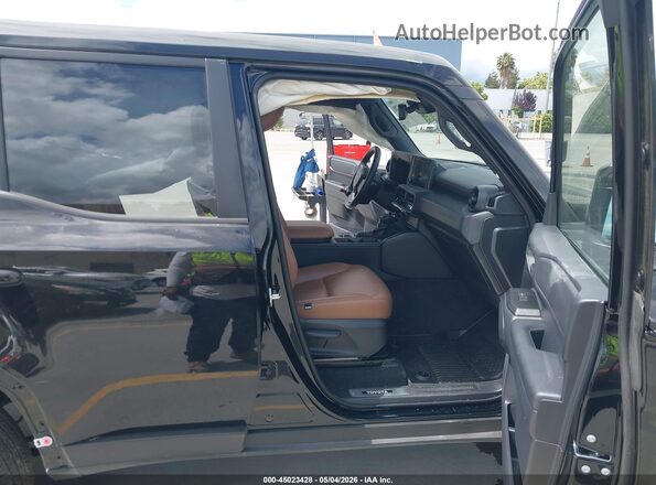 JTEABFAJ6RK018394 2024 TOYOTA LAND CRUISER Black Front interior view