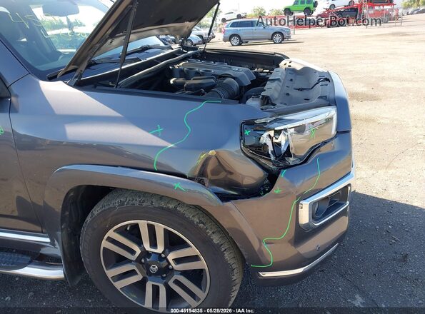 JTEBU5JR0G5310133 2016 TOYOTA 4RUNNER Gray Դիմացի տեսք