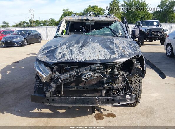 JTEBU5JR2G5295876 2016 TOYOTA 4RUNNER Gray Դիմացի տեսք
