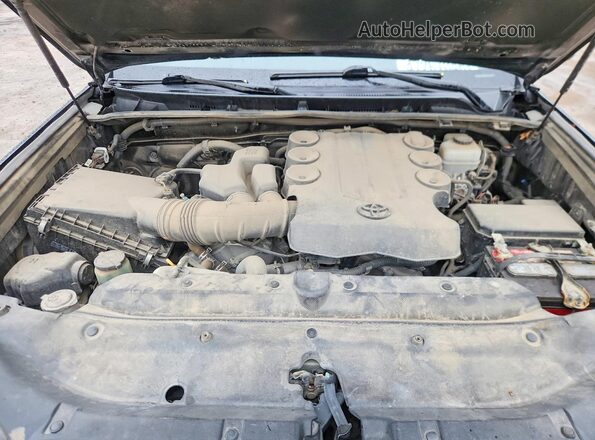 JTEBU5JR2G5397971 2016 TOYOTA 4RUNNER Black Widok wnętrza z tyłu