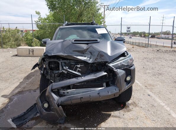 JTEBU5JR2K5665328 2019 TOYOTA 4RUNNER Gray Instrument cluster view