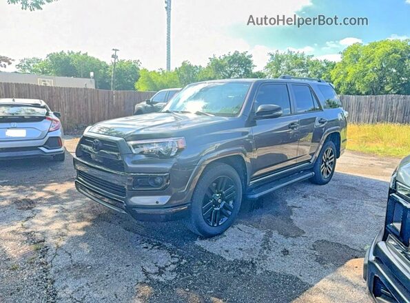 JTEBU5JR2L5760487 2020 TOYOTA 4RUNNER Charcoal Rear left