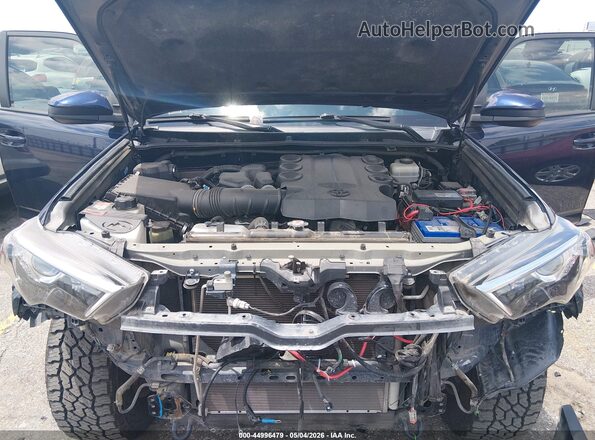 JTEBU5JR4L5740077 2020 TOYOTA 4RUNNER Blue უკანა ხედი