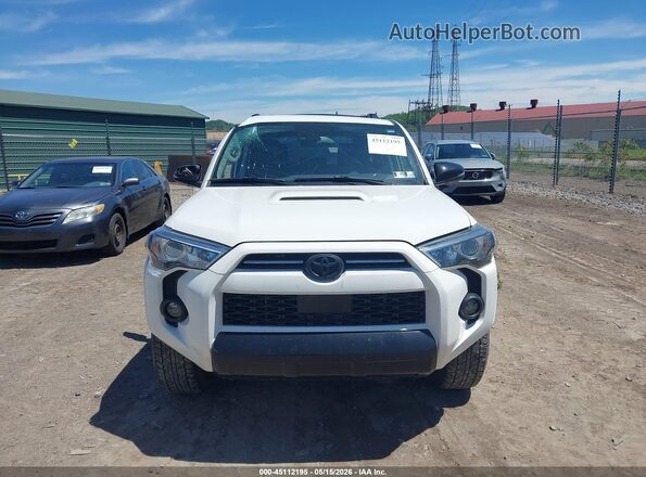 JTEBU5JR8L5832003 2020 TOYOTA 4RUNNER White Սարքավորումների վահանակի տեսք