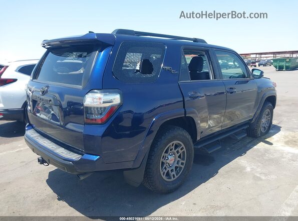 JTEBU5JR9K5696236 2019 TOYOTA 4RUNNER Blue Tył prawy