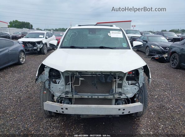 JTEDU5JR4N5257927 2022 TOYOTA 4RUNNER White Սալոնի հետևի տեսք