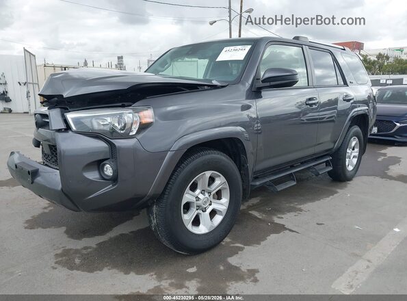 JTEEU5JR7P5279072 2023 TOYOTA 4RUNNER Gray 