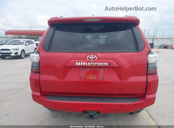 JTEEU5JR8N5255327 2022 TOYOTA 4RUNNER Red 
