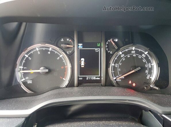 JTEKU5JR2R6258629 2024 TOYOTA 4RUNNER Blue Vista del cuadro de instrumentos