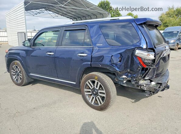 JTEKU5JR2R6258629 2024 TOYOTA 4RUNNER Blue Trasero izquierdo