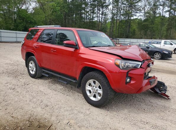 JTEMU5JR1M5886558 2021 TOYOTA 4RUNNER Red წინა მარჯვენა