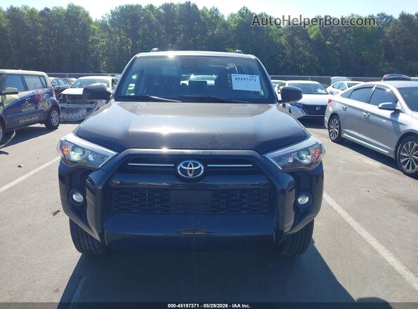 JTEMU5JR2R6251138 2024 TOYOTA 4RUNNER Black Вид щитка приладів